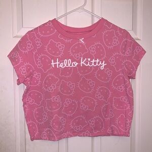 Hello Kitty Pink Crop Top